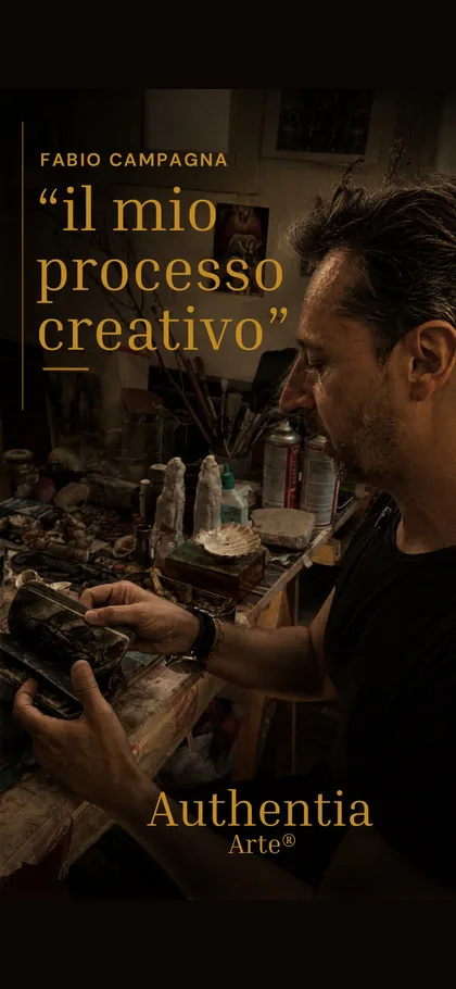 Fabio Campagna, il mio processo creativo. Copertina del reel.